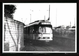 Fotografie P. Boehm, Ansicht Düsseldorf, Strassenbahn-Triebwagen Nr. 3057 Der Linie 3  - Altri & Non Classificati