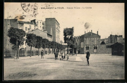 CPA Malakoff-la-Tour, Avenue Wilson, La Crêche  - Malakoff