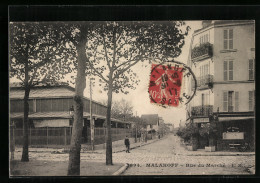 CPA Malakoff, Rue Du Marché  - Malakoff