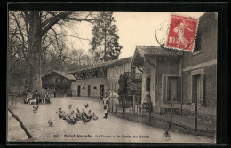 CPA Saint-Cucufa, La Ferme Et Le Chalet Du Garde  - Autres & Non Classés