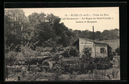 CPA Rueil, Porte Du Bois, Café-Restaurant Au Repos De Saint-Cucufa, Jardins Et Bosquets  - Other & Unclassified