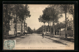 CPA Saint-Cloud, Le Boulevard De Versailles Pris De L`Avenue Magenta  - Saint Cloud