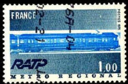 France Poste Obl Yv:1804 Mi:1928 Métro Régional RATP (Obl.mécanique) - Gebraucht