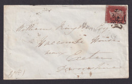 Großbritannien Brief EF 3 NG Victoria Selt. Malteserkreuz Mit Nr. 8 Kat. 250,00 - Cartas & Documentos