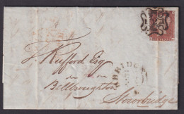 Großbritannien Brief EF 3 MK Victoria Selt. Malteserkreuz Mit Nr. 12 Kat. 600,00 - Brieven En Documenten
