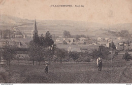 A12-54) LAY - ST - CHRISTOPHE - BASSE LAY - ANIMEE - ( 2 SCANS ) - Other & Unclassified