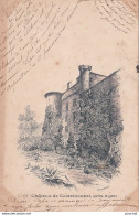 A12-47) CHATEAU DE  CASTELNOUBEL - GRAVURE DE BOUSQUET - EN 1902 - ( 2 SCANS ) - Other & Unclassified