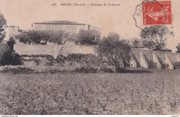 A9-34) MEZE - HERAULT - CHATEAU DE CREISSELS - EN 1913 - Otros & Sin Clasificación