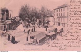 A9-65) BAGNERE DE BIGORRE - LES COUSTOUS - ANIMEE - MARCHE - ETALS - HABITANTS - EN 1901 - ( 2 SCANS ) - Bagneres De Bigorre