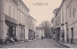 A3-47) GONTAUD DE NOGARET - RUE PRINCIPALE -  ( 2 SCANS ) - Other & Unclassified