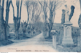 A3-47) BON ENCONTRE -  ALLEE  DES  PELERINS - ( 2 SCANS ) - Bon Encontre