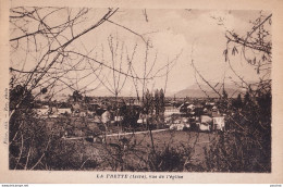 A2-38) LA FRETTE - ISERE - VUE DE L ' EGLISE - ( 2 SCANS ) - Autres & Non Classés