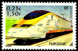 France Poste Obl Yv:3405 Mi:3545 Eurostar (Lign.Ondulées) - Oblitérés