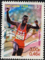 France Poste Obl Yv:3313 Mi:3457 Carl Lewis (Lign.Ondulées) (Thème) - Athlétisme