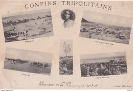 CONFINS TRIPOLITAINS - TUNISIE CAMPAGNE 1915 - 16 - DEHIBAT - OUM SOUIGH - FOUM TATAHOUINE - CONVOI - 2 SCANS) - Tunisie