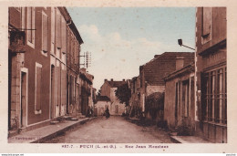 A23-47) PUCH - LOT ET GARONNE - RUE JEAN MESSINE - EN 1938 - ( 2 SCANS ) - Other & Unclassified