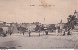 A21-31) MURET - HAUTE GARONNE - FAUBOURG DE LOUGE -  ANIMEE - HABITANTS -  - ( 2 SCANS )   - Muret