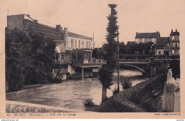 A21-31) MURET - HAUTE GARONNE - VUE SUR LA LOUGE - EN  1944 - ( 2 SCANS )   - Muret