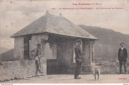 A20-31) SAINT BERTRAND DE COMMINGES - LA BARBACANE DE CABIROL  - ANIMEE - EN 1905 - 2 SCANS - Saint Bertrand De Comminges