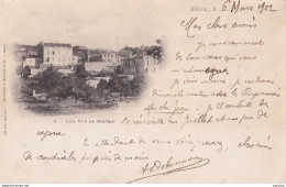  A20-24) RIBERAC - UNE VUE DE RIBERAC - EN 1902 - ( 2 SCANS ) - Riberac