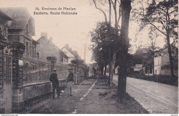  A19-78) ENVIRONS DE MEULAN - JUZIERS - ROUTE NATIONALE - ANIMEE - HABITANTS - ( 2 SCANS )  - Sonstige & Ohne Zuordnung