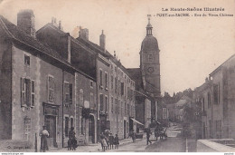  A19-70) PORT SUR SAONE - RUE DU VIEUX CHATEAU - ANIMEE - HABITANTS - ( 2 SCANS ) - Andere & Zonder Classificatie