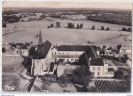 24) ECHOURGNAC - DORDOGNE - ABBAYE CISTERCIENNE DE NOTRE DAME DE BONNE ESPERANCE - VUE AERIENNE - EN 1960 - ( 2 SCANS )  - Autres & Non Classés