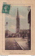 A14-47) AGEN - EGLISE SAINTE FOY - EDIT. LAFITTE   - Agen