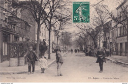 A15-47) AGEN - ROUTE DE CAHORS - ANIMATION - CAFE - EN 1910 - Agen