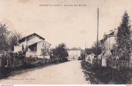 A14-47) DURAS - LOT ET GARONNE - AVENUE DES ECOLES - ( 2 SCANS ) - Autres & Non Classés