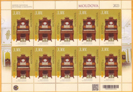 2023  Moldova  Harmonium ”Needham”, New York, Sheet  Mint - Music