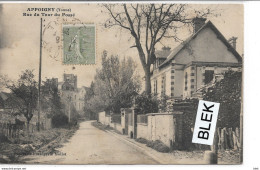 89 . Yonne : Appoigny :  Rue Du Tour Du Fossé . - Appoigny