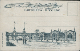 Ab843 Cartolina Torino Citta' Esposizione Italiana 1898 - Autres & Non Classés