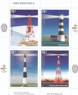 ARGENTINA 3036-3039,unused - Lighthouses