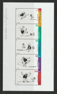 D 1732) BRD 2003 Mi# 2349-53 Block 63 **: E.o.plauen - Jugend, Vater Und Sohn, Schlitterbahn - Fairy Tales, Popular Stories & Legends