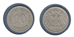 Allemagne 10 Pfennig 1912 E, Type Ll, KM# 12, Deutsches Reich, - 10 Pfennig