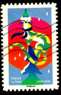 France Poste AA Obl Yv:1933 Mi:7782 La Belette Sur La Sapin (Lign.Ondulées) - Used Stamps