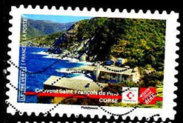 France Poste AA Obl Yv:1773 Mi:7398 Couvent Saint-François De Pino (Lign.Ondulées) - Used Stamps