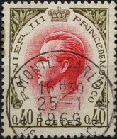 Monaco Poste Obl Yv: 772 Mi:916 Rainier III (TB Cachet à Date) 25-1-1969 - Used Stamps