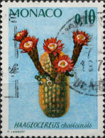 Monaco Poste Obl Yv: 997 Mi:1154 Haageocereus Chosicensi (cachet Rond) - Used Stamps