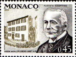 Monaco Poste N** Yv: 911 Mi:1058 Auguste Escoffier - Unused Stamps