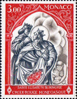 Monaco Poste N** Yv: 788 Mi:927 Croix-Rouge Monégasque Ste Elisabeth De Hongrie - Unused Stamps