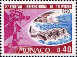 Monaco Poste N** Yv: 807 Mi:957 10.Festival International De Télévision - Nuevos