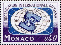 Monaco Poste N** Yv: 806 Mi:956 Organisation Internationale Du Travail - Neufs