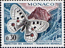 Monaco Poste N** Yv: 809/814 Fédération Mondiale Pour La Protection Des Animaux - Nuevos