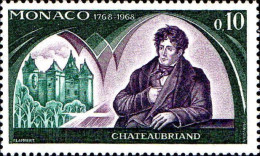 Monaco Poste N** Yv: 758/763 Bicentenaire De Francois René De Chateaubriand - Nuovi