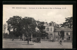 CPA Sceaux, Carrejour De La Rue Houdan Et Rue De Fontenay  - Sceaux