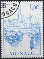 Monaco Poste Obl Yv:1515 Mi:1736 Hubert Clerissi Place Du Palais (TB Cachet Rond) - Gebraucht