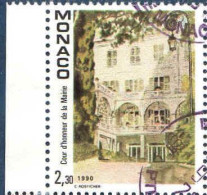 Monaco Poste Obl Yv:1709 Mi:1946 Cour D'honneur De La Mairie (Beau Cachet Rond) - Oblitérés