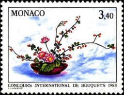 Monaco Poste N** Yv:1598 Mi:1827 Ikebana - Neufs